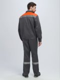 Костюм Лигор-1 СОП (тк.Смесовая,210) брюки, т.серый/оранжевый купить в Ростове-на-Дону, опт. Факел-Дон