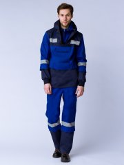 Костюм Антигнус-1 СОП (тк.Саржа,220) брюки, т.синий/васильковый купить в Ростове-на-Дону, опт. Факел-Дон