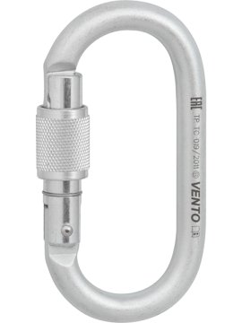 Карабин VENTO™ Стальной Овал с муфтой keylock, vpro 0013/1013 купить в Ростове-на-Дону, опт. Факел-Дон
