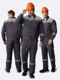Костюм Лигор-2 СОП У. (тк.Смесовая,210) п/к, т.серый/св.серый купить в Ростове-на-Дону, опт. Факел-Дон