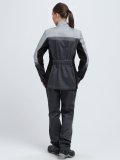 Костюм женский Вектрон-1 У. (тк.Смесовая,240) брюки, т.серый/св.серый/черный купить в Ростове-на-Дону, опт. Факел-Дон