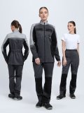 Костюм женский Вектрон-1 (тк.Смесовая,240) брюки, т.серый/св.серый/черный купить в Ростове-на-Дону, опт. Факел-Дон