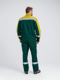 Костюм Бриготек-2 СОП (тк.Смесовая,260) п/к, зеленый/желтый купить в Ростове-на-Дону, опт. Факел-Дон