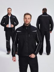 Куртка ProfLineSpecialist (тк.Смесовая,240), черный купить в Ростове-на-Дону, опт. Факел-Дон