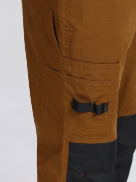 Полукомбинезон ProfLineSpecialist (тк.РипСтоп,240), коричневый/черный купить в Ростове-на-Дону, опт. Факел-Дон