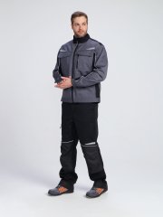 Костюм ProfLineSpecialist-2 (тк.Смесовая,240) п/к, серый/черный купить в Ростове-на-Дону, опт. Факел-Дон
