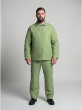 Костюм сварщика усиленный 1 кл.защиты ЭКО (тк.Брезент, 480), хаки купить в Ростове-на-Дону, опт. Факел-Дон