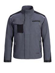 Куртка ProfLineLeader (тк.Хлопок/Спандекс,260), серый/черный купить в Ростове-на-Дону, опт. Факел-Дон